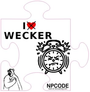 Nano Puzzle Wecker
