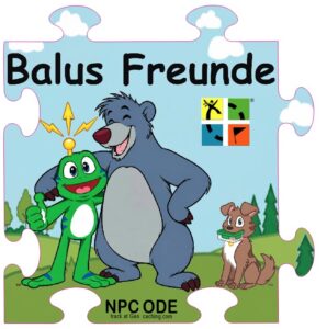 4er Nano Puzzle - Balus Freunde